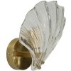 Luminoare de perete Mauro Ferretti Shell E14 20x14x22 cm aur natural