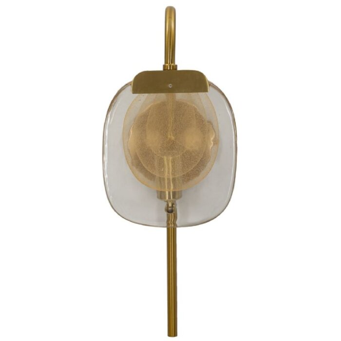 Mauro Ferretti Wandleuchte Softy E14 15x14x38 cm gold natur