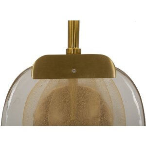 Mauro Ferretti Wandleuchte Softy E14 15x14x38 cm gold natur