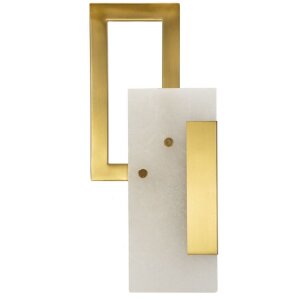 Mauro Ferretti Wandleuchte Würfel E14 15x8x33 cm...