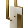 Mauro Ferretti Wandleuchte Würfel E14 15x8x33 cm gold satiniert