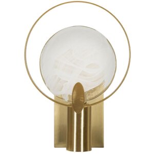 Mauro Ferretti Wandleuchte Oklan E14 20x10x29 cm gold natur