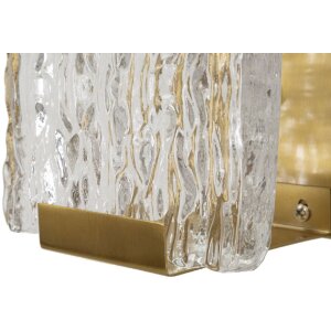 Mauro Ferretti Fanal de perete Oblin E14 36x15x10 cm aur natural