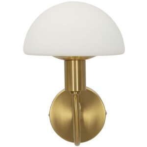 Mauro Ferretti Wandleuchte Lovy E14 23x15x22 cm gold weiß