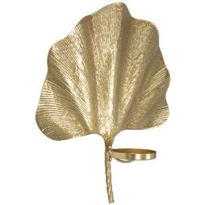 Mauro Ferretti Suport de Perete Lumânare Frunză...