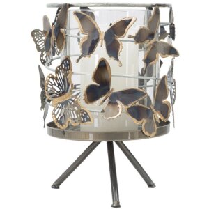 Mauro Ferretti Suport lumânări Farfalle multicolor...