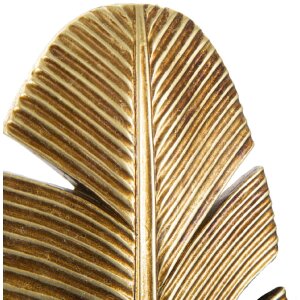 Mauro Ferretti Wandkerzenhalter Blatt 12,8x8,9x31,2 cm...