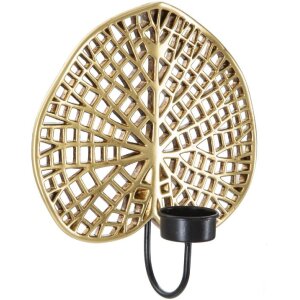 Mauro Ferretti Wandkerzenhalter Lotus 20x8x22,2 cm...