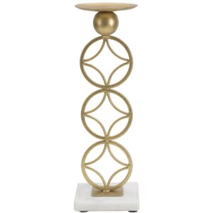 Mauro Ferretti Kerzenhalter Stern 10x10x32 cm goldfarben...