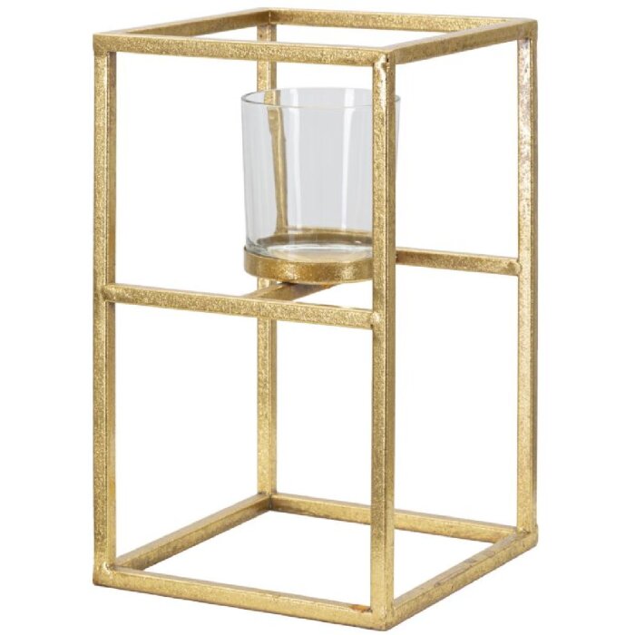 Mauro Ferretti Tigau Pentru Carnati Elegant 15x15x25 cm, culoarea Aur