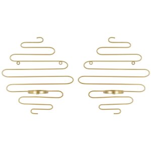 Mauro Ferretti Wandkerzenhalter Alid 2er-Set 33x10x34 cm...