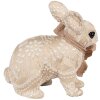 Clayre & Eef Iepure decorativ bej 26x15x23 cm Decorațiune de Paște în stil rural