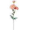 Clayre & Eef Floare artificială roz verde 75 cm Plastic floare decorativă