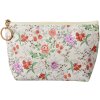 Juleeze JZTB0086 Geantă de toaletă Bej Roz 21x5x13 cm PU Model floral