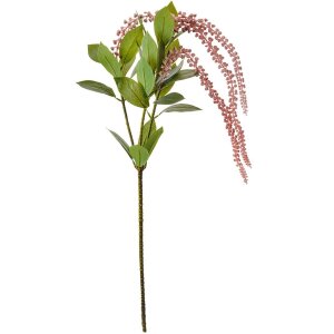 Clayre & Eef 5PL0165 Floare artificială roz verde 73cm