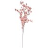 Clayre & Eef Creangă decorativă Flori roz 110 cm Plastic