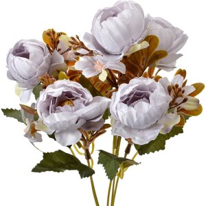 Clayre & Eef 6PL0381BL Künstliche Blume...