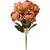Clayre & Eef 6PL0381O Floare artificială Orange 34 cm Peony Plastic