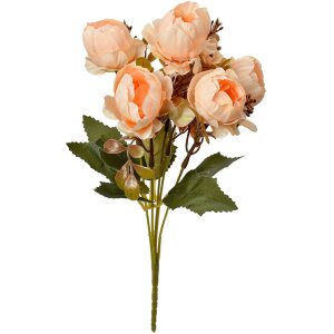 Clayre & Eef 6PL0381Y Bujor artificial galben verde...