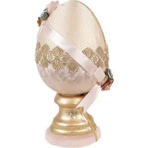 Clayre & Eef Deko-Ei Ø 20x38 cm Beige Rosa...