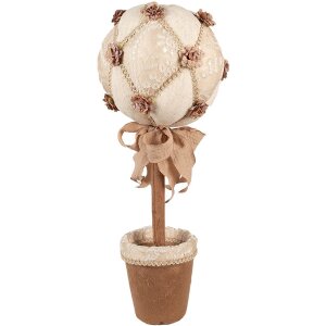 Clayre & Eef 65951 Dekoblume Beige Ø20x50cm...