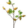 Clayre & Eef ramură decorativă galbenă fructe plastic 50 cm