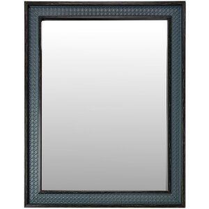 Clayre & Eef 62S323 Spiegel Grau-Blau 36x2x46 cm Landhausstil