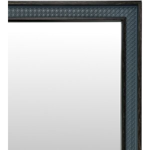 Clayre & Eef 62S323 Spiegel Grau-Blau 36x2x46 cm Landhausstil