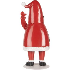 Clayre & Eef 6Y5853 Cutie poștală Moș Crăciun Roșu Alb 16x14x35 cm