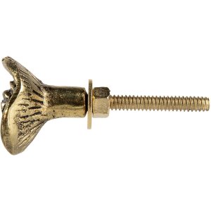 Clayre & Eef 66060 Buton de ușă auriu Ø 3x3 cm...