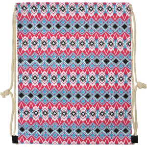Juleeze JZBG0306 Rucksack Ethno Blau Rot 34x1x43 cm