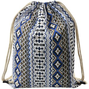 Juleeze JZBG0308 Rucksack Weiß Blau 34x1x43 cm...