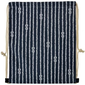 Juleeze JZBG0309 Rucksack Blau Weiß Maritim 34x43...