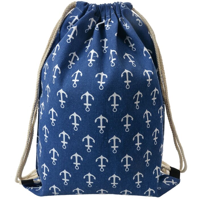 Juleeze JZBG0310 Rucsac albastru-alb nautic 34x1x43 cm