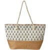 Juleeze JZBG0319 Strandtasche Braun Beige 55x1x36 cm Anker Design Polyester