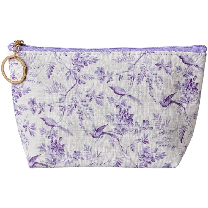 Juleeze JZTB0082 Kulturbeutel Violett Weiß 21x5x13 cm PU