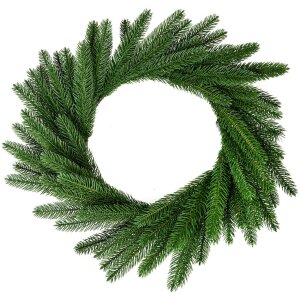 Clayre & Eef 66065 Weihnachtskranz Grün...