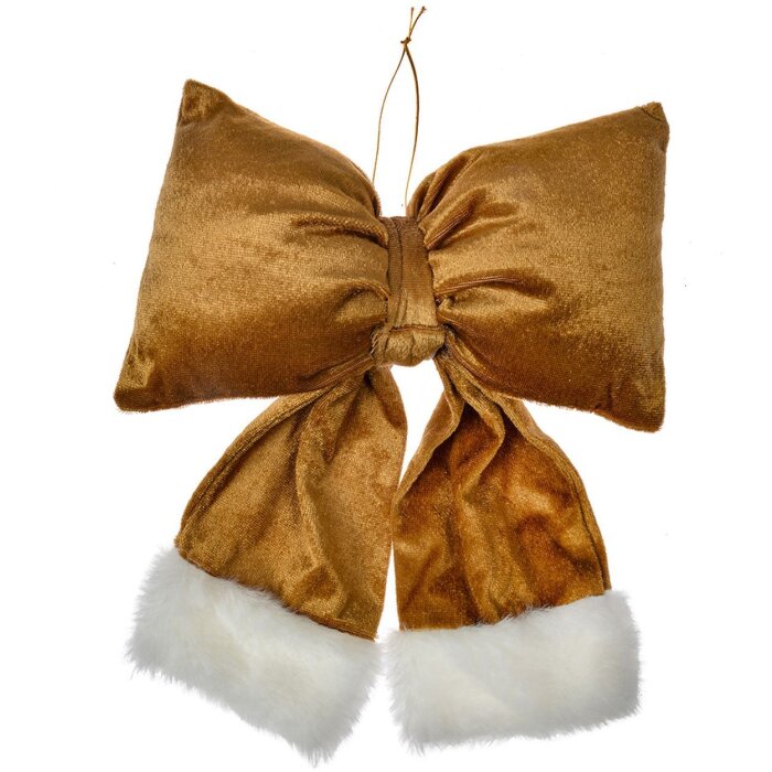 Clayre & Eef 66098M Arc decorativ aurit alb 22x5x26 cm