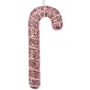 Clayre & Eef 66179 Pandantiv decorativ Candy Cane Pink Glitter 7x2x17cm
