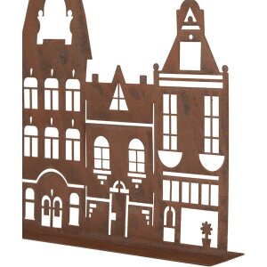 Clayre & Eef 6Y5779 Decorațiune Casă 29x5x21 cm Stil țară Metal Maro