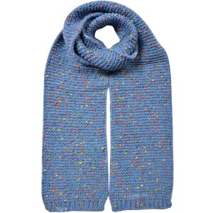 Juleeze JZSC0829BL Schal Blau 14x146 cm Synthetik...