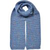 Juleeze JZSC0829BL Eșarfă Albastru 14x146 cm Sintetic Stropi de culoare Îngrijire ușoară