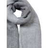 Juleeze JZSC0835G Eșarfă gri 40x240 cm Ladies Fringed Extra Long