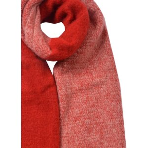 Juleeze JZSC0835R Schal Rot 40x240 cm Damenschal mit Fransen