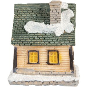 Clayre & Eef 6PR5735 Dekoration Haus LED Beige Grün 5x5x6 cm