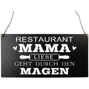 Clayre & Eef 6Y5699 Textschild Liebe geht durch den...