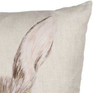 Clayre & Eef KT021.422 Kissenhülle Hase Beige...