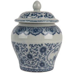 Clayre & Eef 6CE2143 Dekoration Topf mit Deckel...