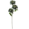 Clayre & Eef ramură decorativă flori verde 64cm plastic aspect natural
