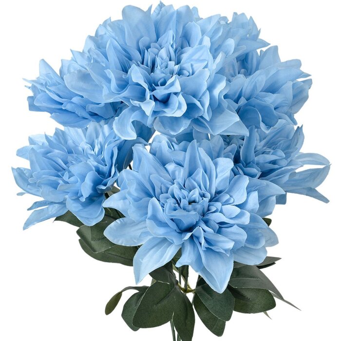 Clayre & Eef 6PL0377BL Künstliche Blume Blau 20x20x49 cm